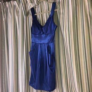 Cocktail dress with pockets